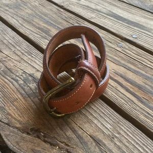 Genuine Leather Belt By Gap sz 30